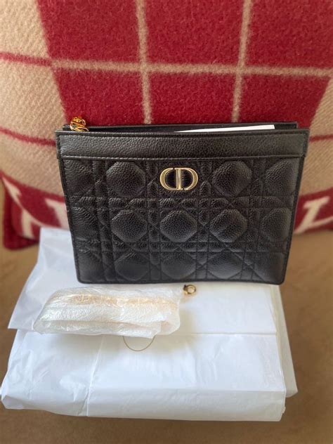 carro dior|Dior caro zipped pouch.